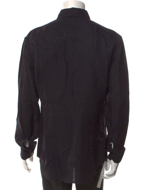 Giorgio Armani Linen Long Sleeve Shirt