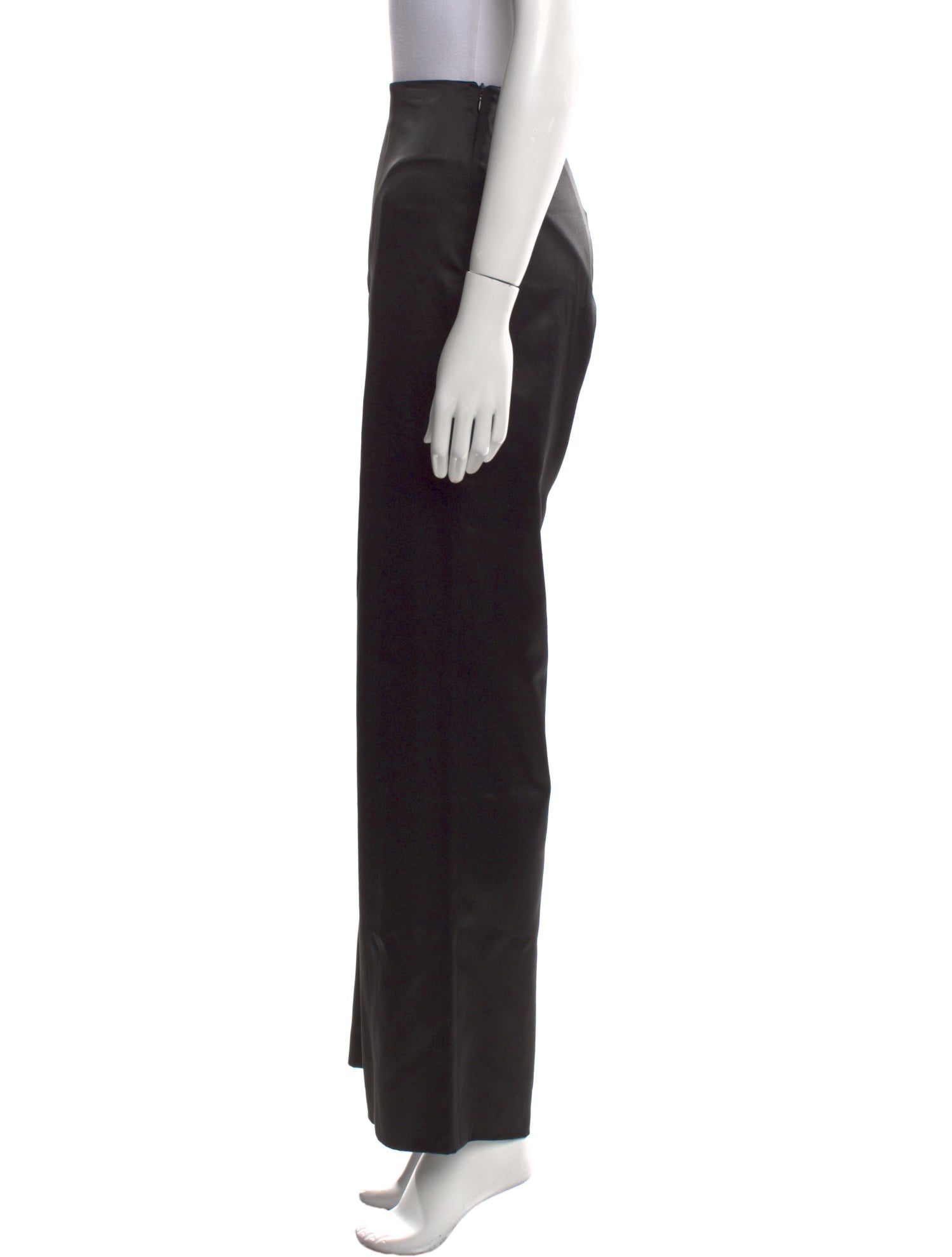 Giorgio Armani Silk Wide Leg Pants