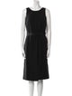 Giorgio Armani Silk Knee-Length Dress