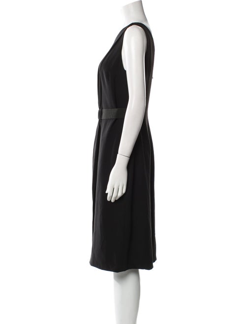Giorgio Armani Silk Knee-Length Dress
