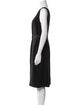 Giorgio Armani Silk Knee-Length Dress
