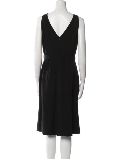 Giorgio Armani Silk Knee-Length Dress