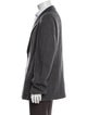 Giorgio Armani Virgin Wool Peacoat