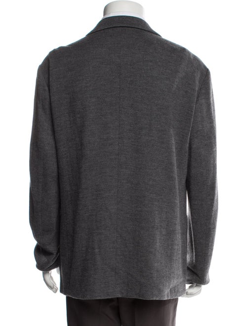 Giorgio Armani Virgin Wool Peacoat