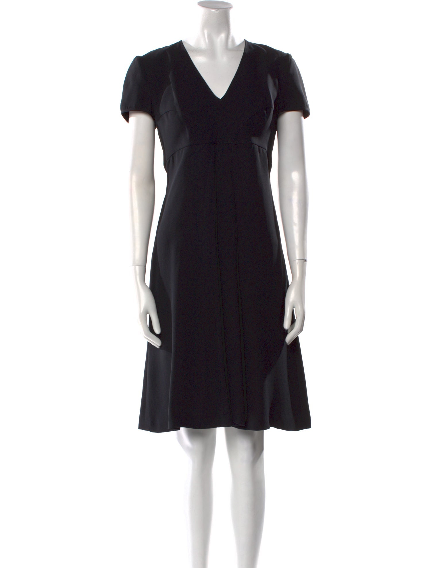 Giorgio Armani Silk Knee-Length Dress