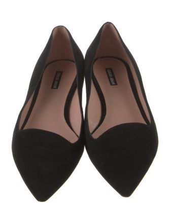 Giorgio Armani Suede Flats
