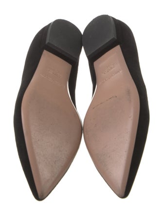 Giorgio Armani Suede Flats