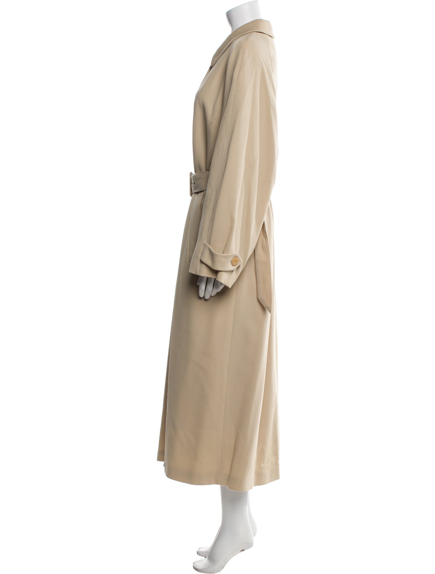 Giorgio Armani Virgin Wool Trench Coat