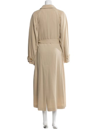 Giorgio Armani Virgin Wool Trench Coat