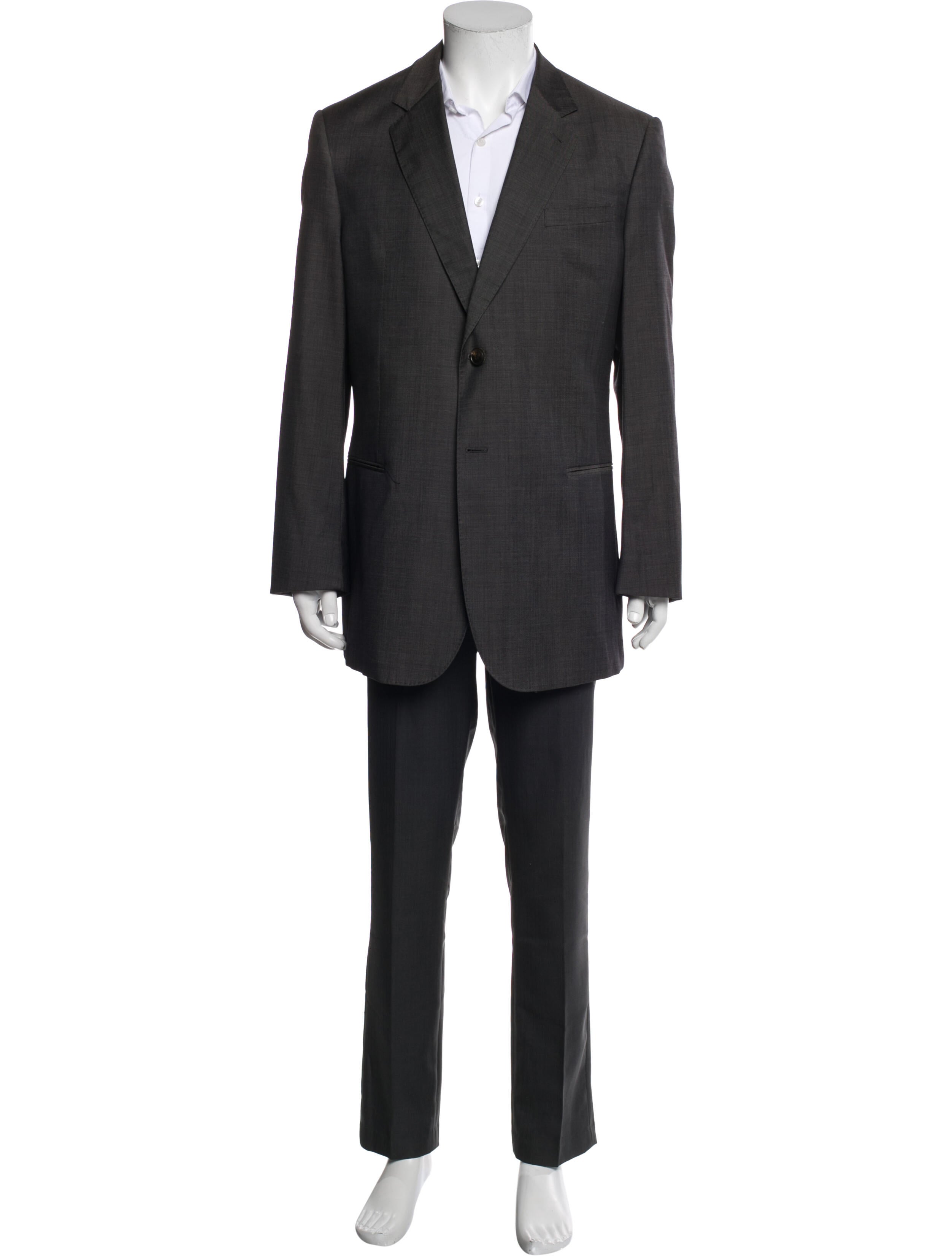 Giorgio Armani Virgin Wool Two-Piece Blazer
