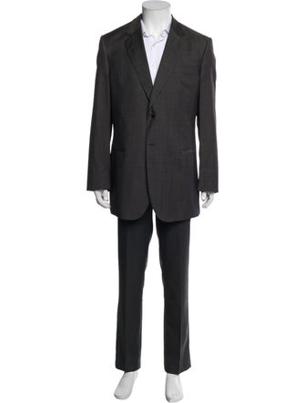 Giorgio Armani Virgin Wool Two-Piece Blazer
