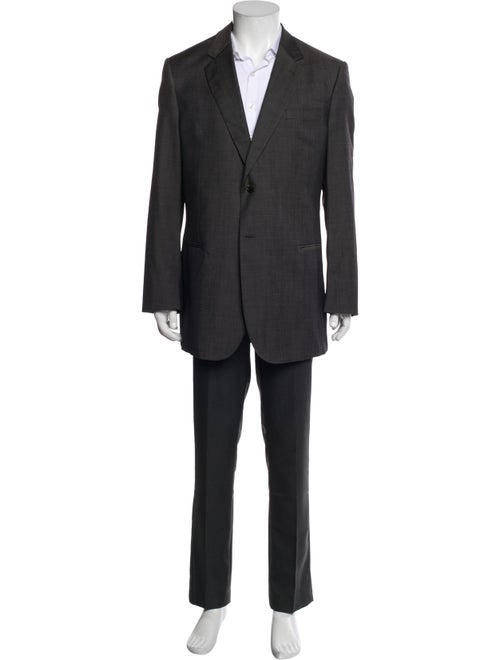 Giorgio Armani Virgin Wool Two-Piece Blazer
