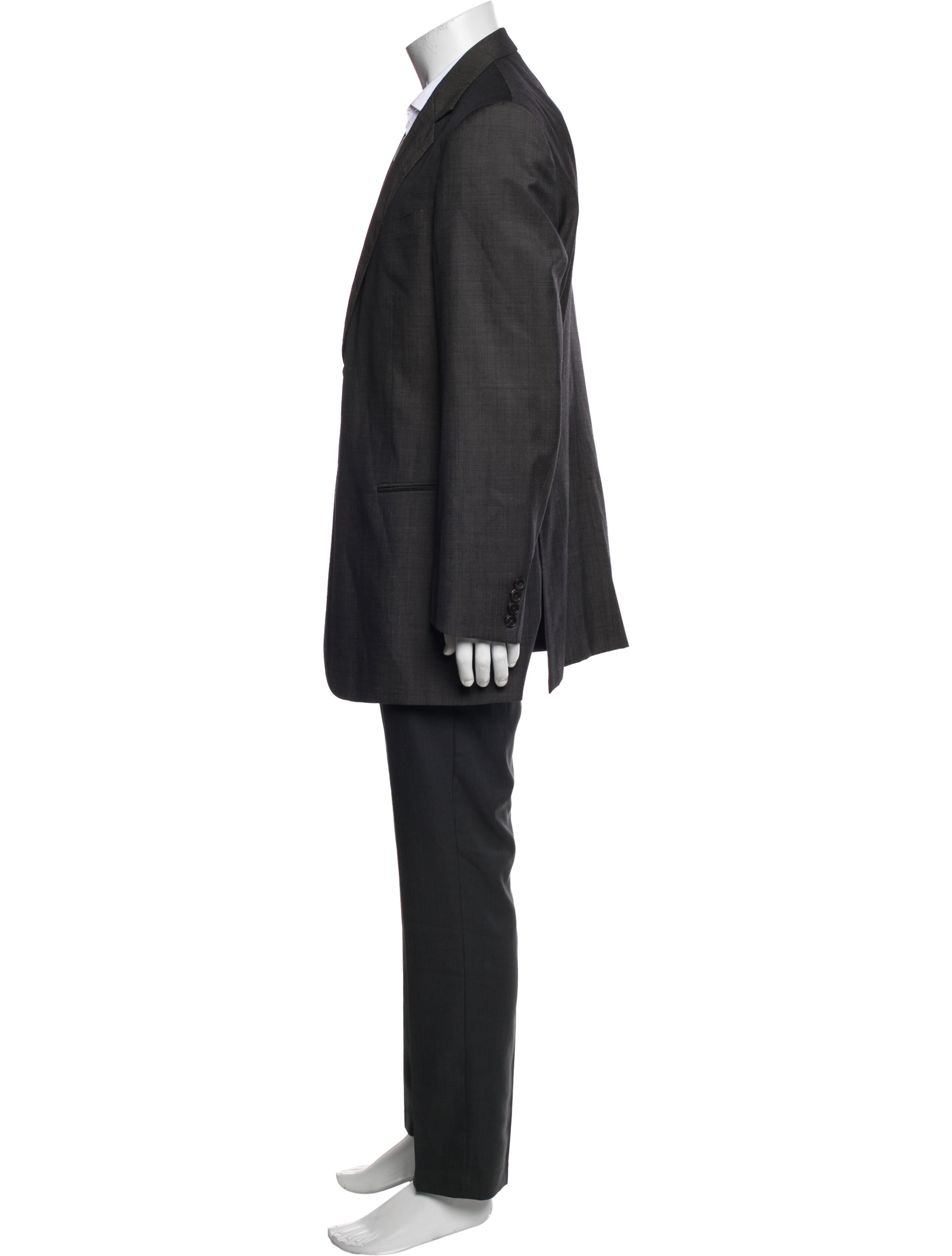 Giorgio Armani Virgin Wool Two-Piece Blazer