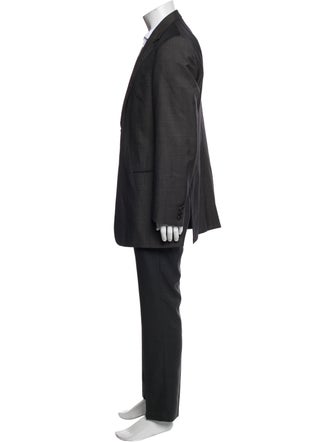Giorgio Armani Virgin Wool Two-Piece Blazer