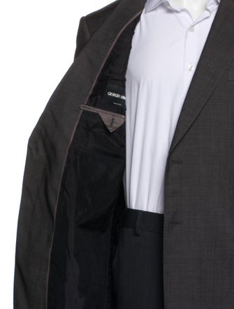Giorgio Armani Virgin Wool Two-Piece Blazer