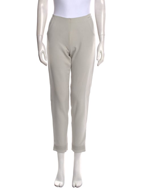 Giorgio Armani Virgin Wool Straight Leg Pants