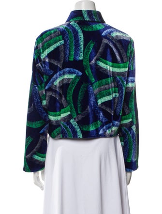 Giorgio Armani Floral Print Jacket