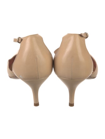 Giorgio Armani Leather T-Strap Pumps