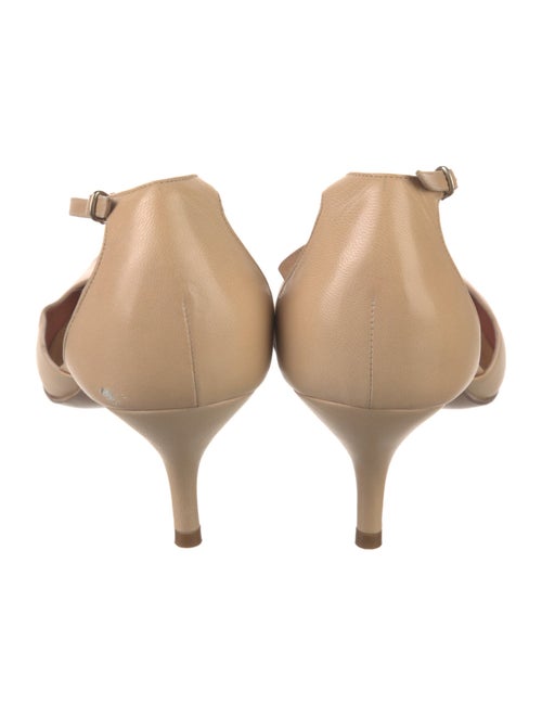 Giorgio Armani Leather T-Strap Pumps