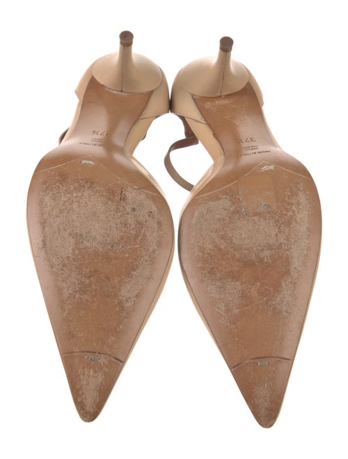 Giorgio Armani Leather T-Strap Pumps