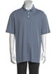 Giorgio Armani Crew Neck Short Sleeve Polo Shirt