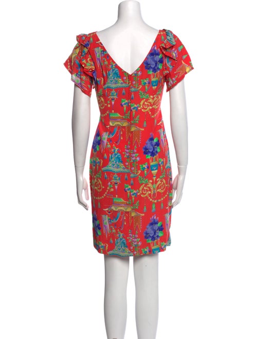 Giorgio Armani Printed Mini Dress