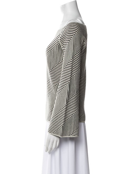 Giorgio Armani Wool Striped Blouse