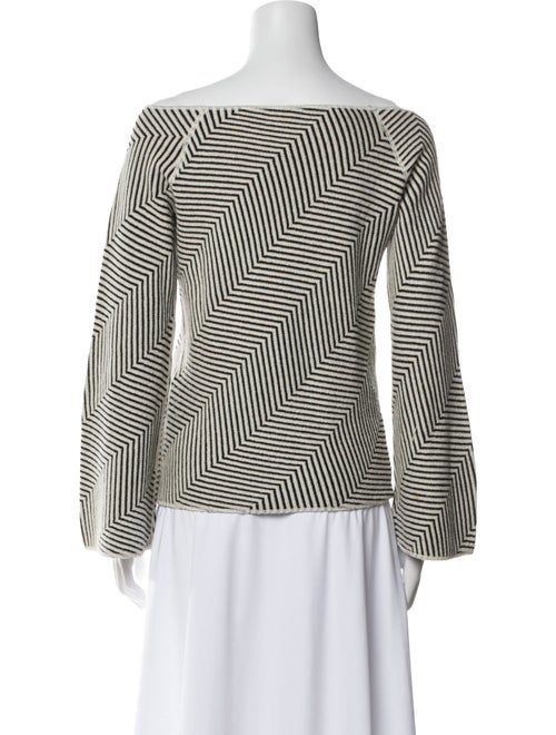 Giorgio Armani Wool Striped Blouse