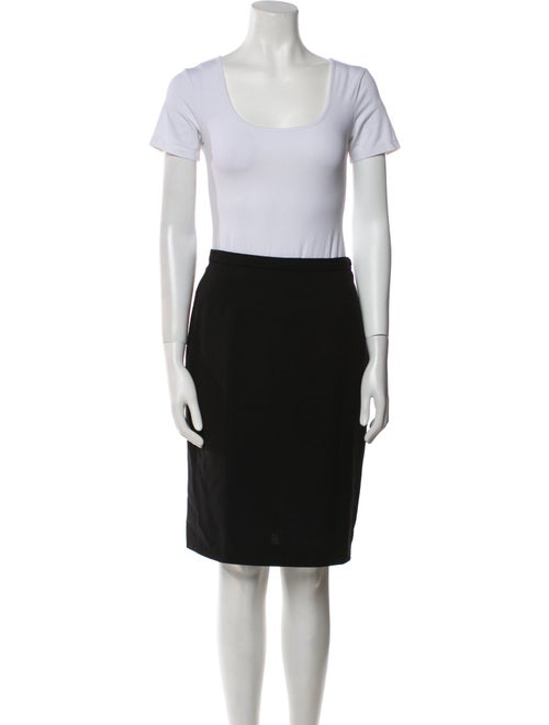 Giorgio Armani Wool Skirt Set