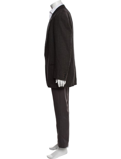 Giorgio Armani Virgin Wool Printed Blazer