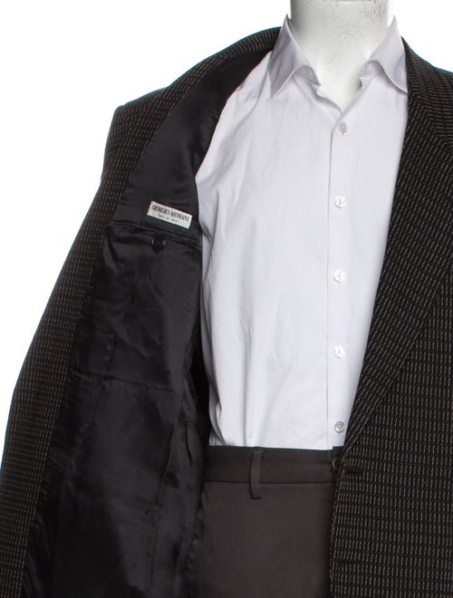 Giorgio Armani Virgin Wool Printed Blazer