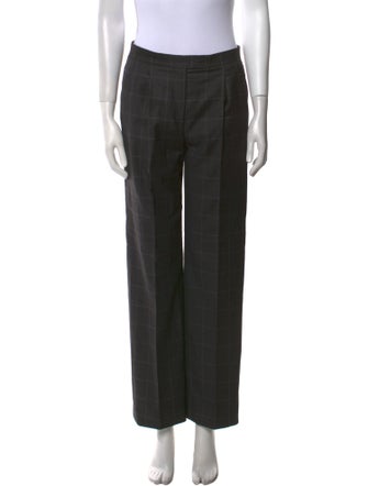 Giorgio Armani Wool Straight Leg Pants