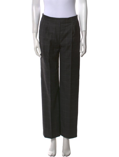 Giorgio Armani Wool Straight Leg Pants