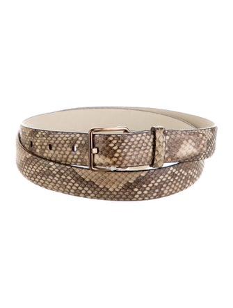 Giorgio Armani Snakeskin Belt