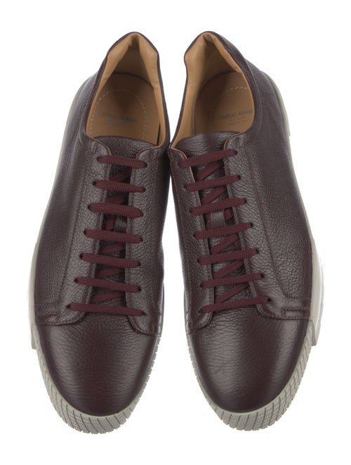 Giorgio Armani Leather Sneakers