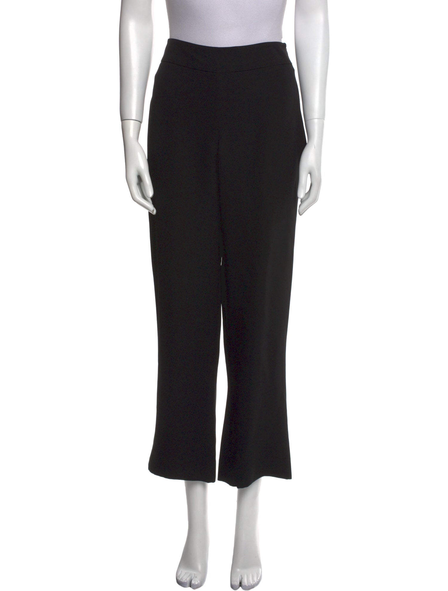 Giorgio Armani Silk Straight Leg Pants