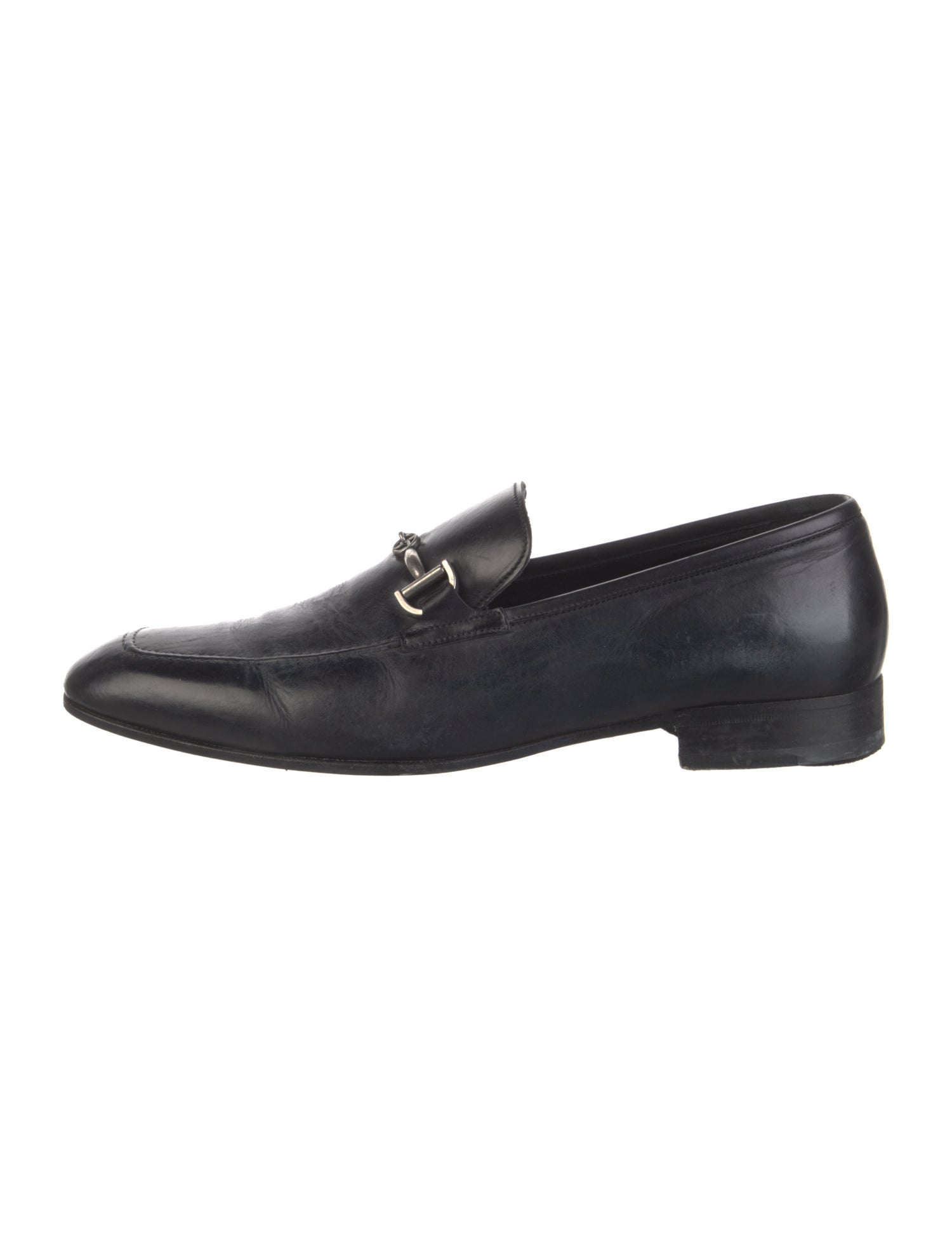 Giorgio Armani Leather Dress Loafers
