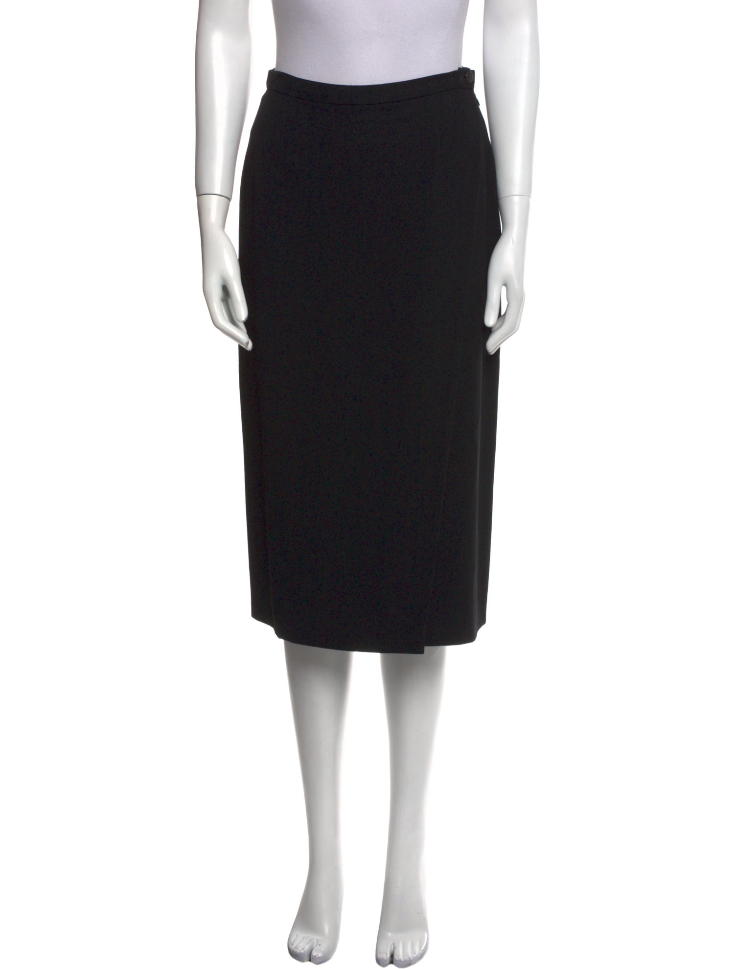 Giorgio Armani Wool Knee-Length Skirt