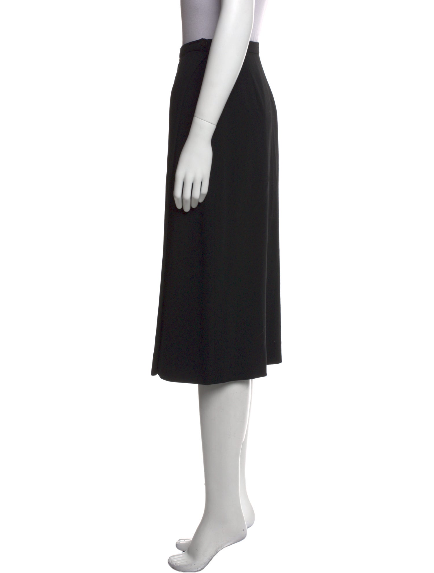 Giorgio Armani Wool Knee-Length Skirt