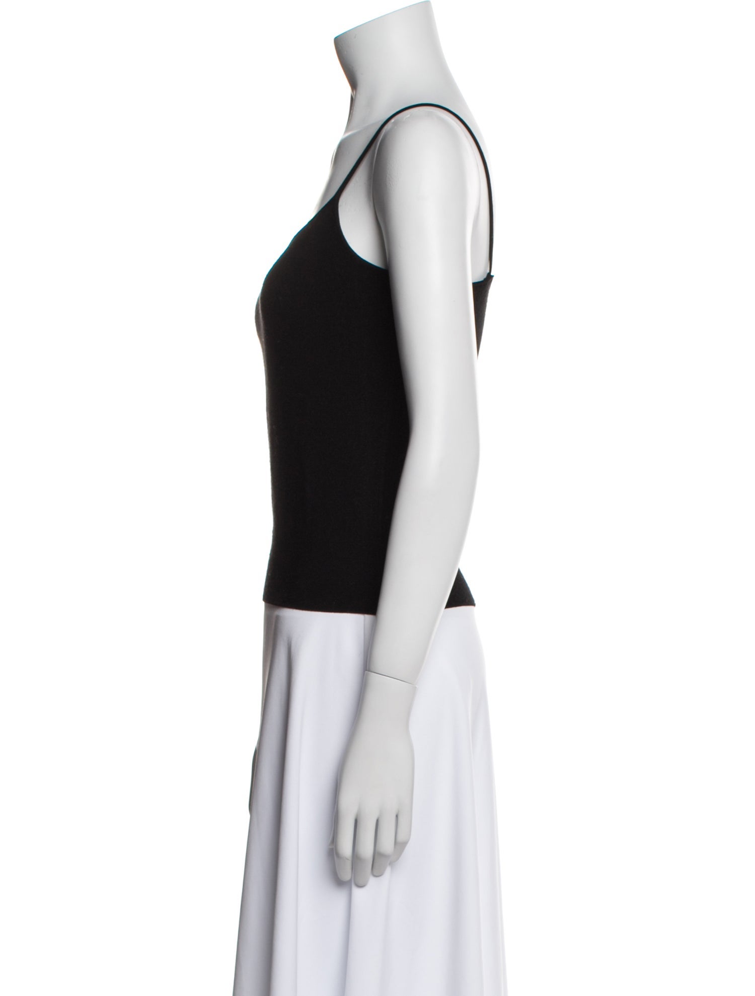 Giorgio Armani Scoop Neck Sleeveless Top
