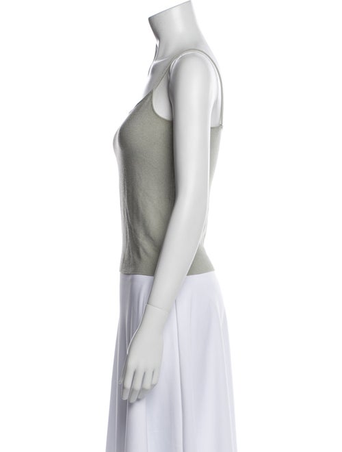 Giorgio Armani Scoop Neck Sleeveless Top