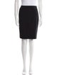 Giorgio Armani Virgin Wool Knee-Length Skirt