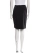 Giorgio Armani Virgin Wool Knee-Length Skirt