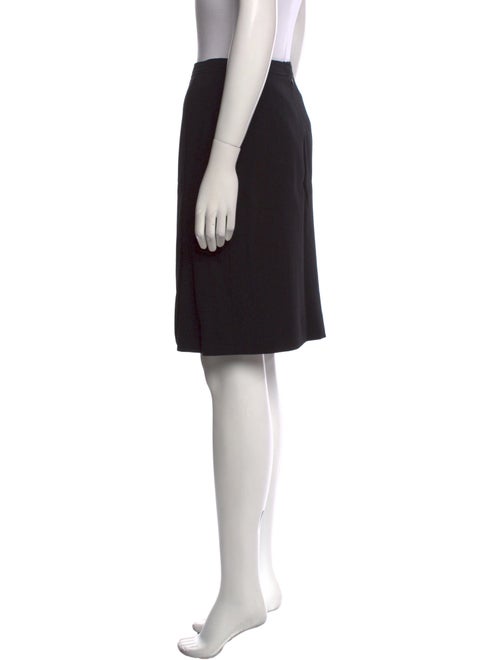 Giorgio Armani Virgin Wool Knee-Length Skirt