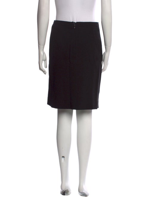 Giorgio Armani Virgin Wool Knee-Length Skirt
