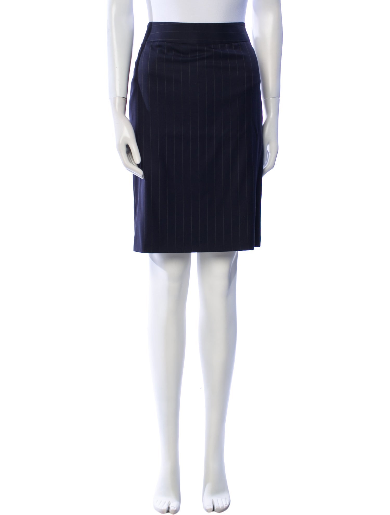 Giorgio Armani Wool Knee-Length Skirt