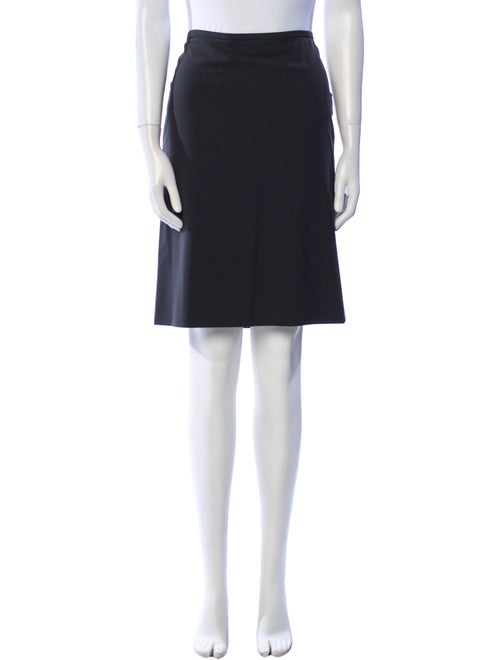 Giorgio Armani Wool Knee-Length Skirt