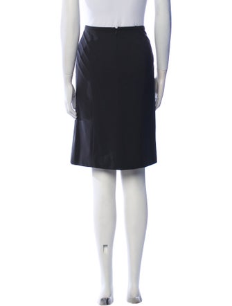 Giorgio Armani Wool Knee-Length Skirt