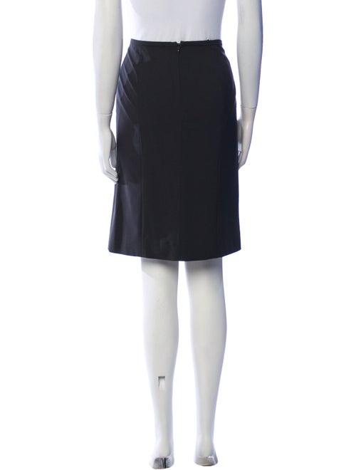 Giorgio Armani Wool Knee-Length Skirt