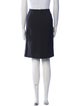 Giorgio Armani Wool Knee-Length Skirt